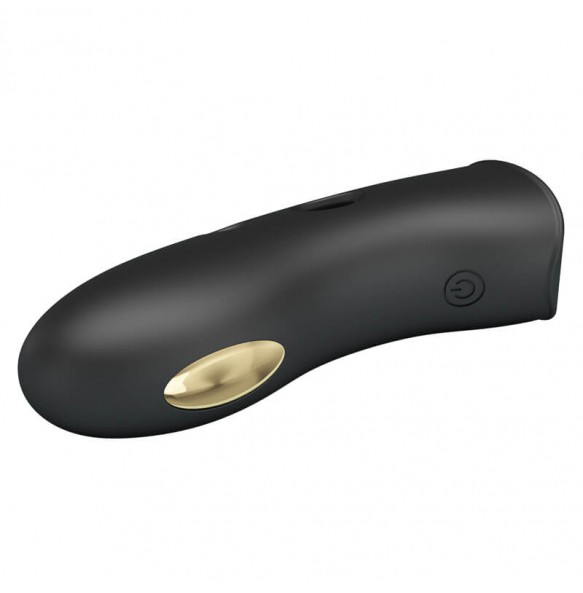 PRETTY LOVE - MARICO Electric Shock Finger Vibrator (Chargeable - Black)